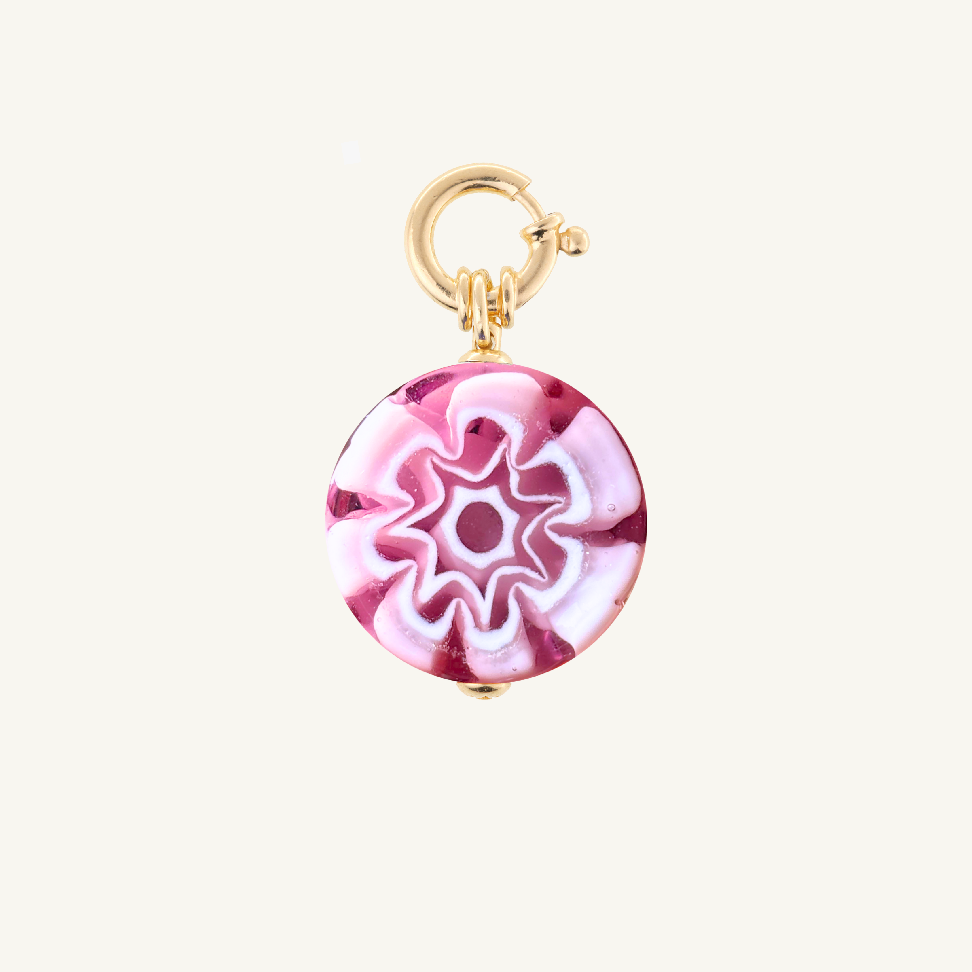 CIONDOLO AMOURRINA GRANDE - Cosmos Rosa