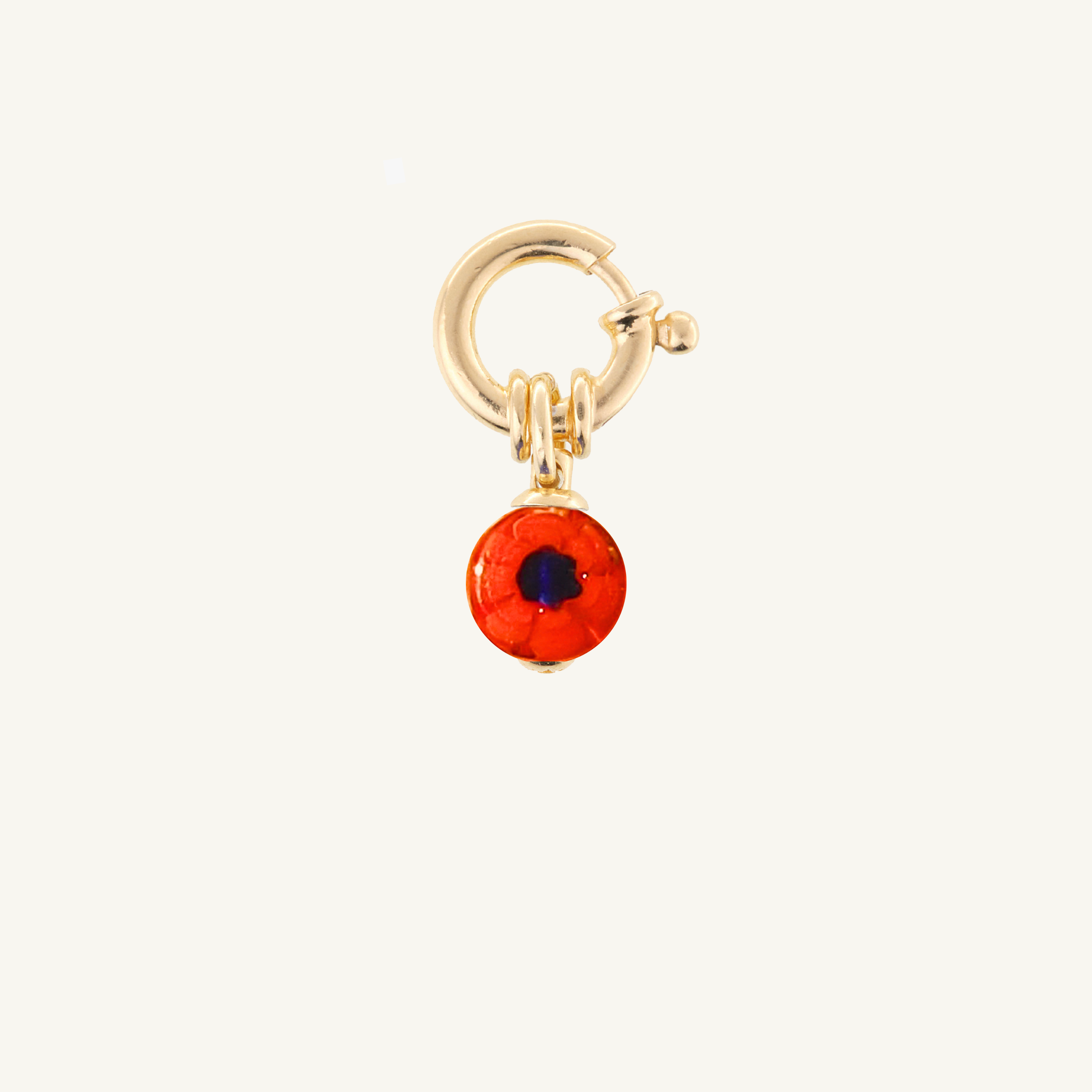 CIONDOLO AMOURRINA PICCOLO - Anemone Arancio