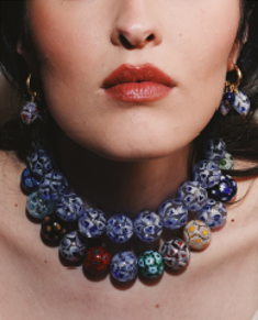 Collana BAE - Cuori Rossi